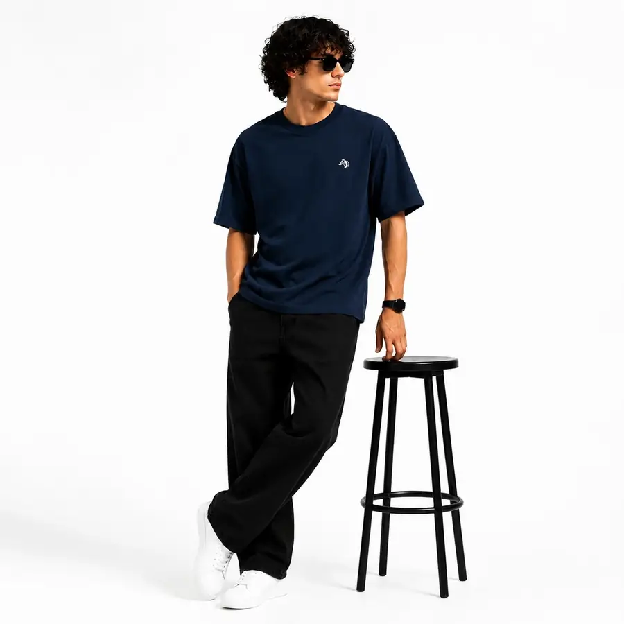 Fox Essential Tee - Navy Blue