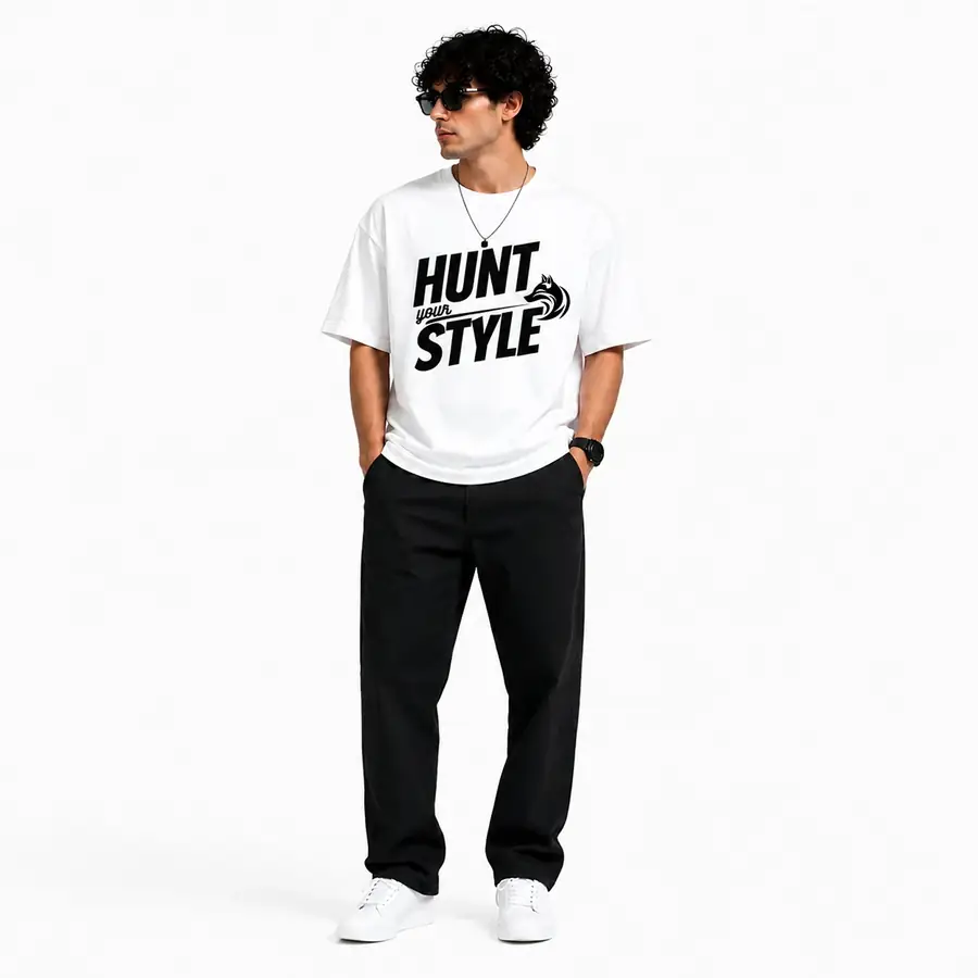 HYS Printed Tee - White